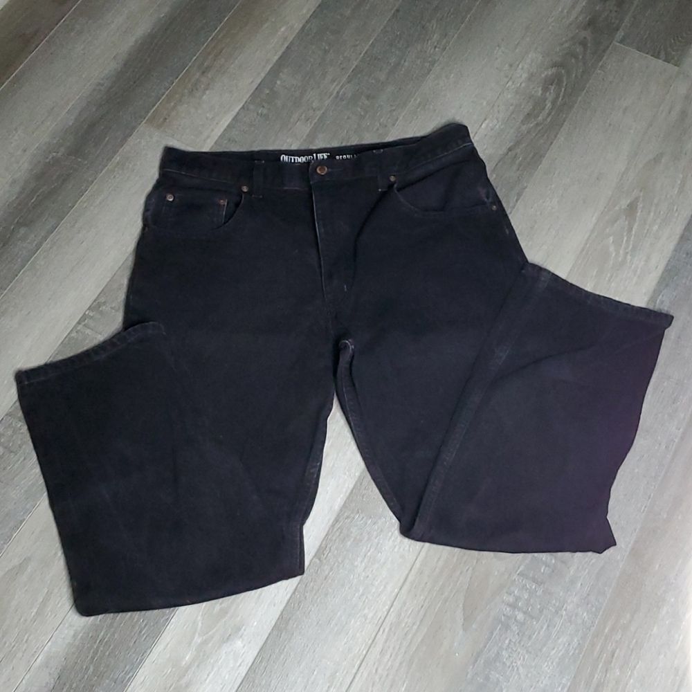 36X30 Men's Black Jeans